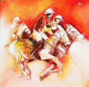 Fierce Horizon-100x100cm
