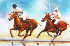 The Final Rush - 50x50 cm