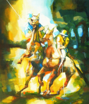 Wild Acceleration- 51 x 46cm