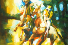 Wild Acceleration- 51 x 46cm
