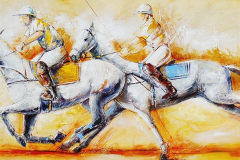 Golden Surge - 146x97 cm