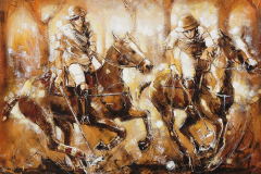 In the Balance of Motion - 195x114cm