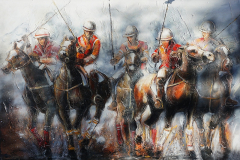 Storm of Hooves - 195 x 114 cm