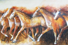 The Quiet Gallop -200x100 cm