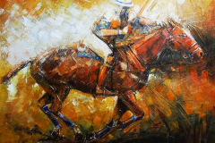 The Last Cavalcade -100x81 cm