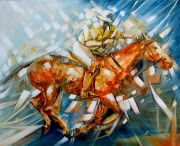 Fading Velocity - 100x81 cm